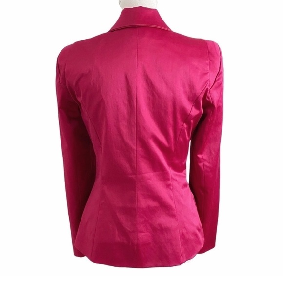 Rinascimento Fuchsia Ruffled Blazer - Picture 15 of 16